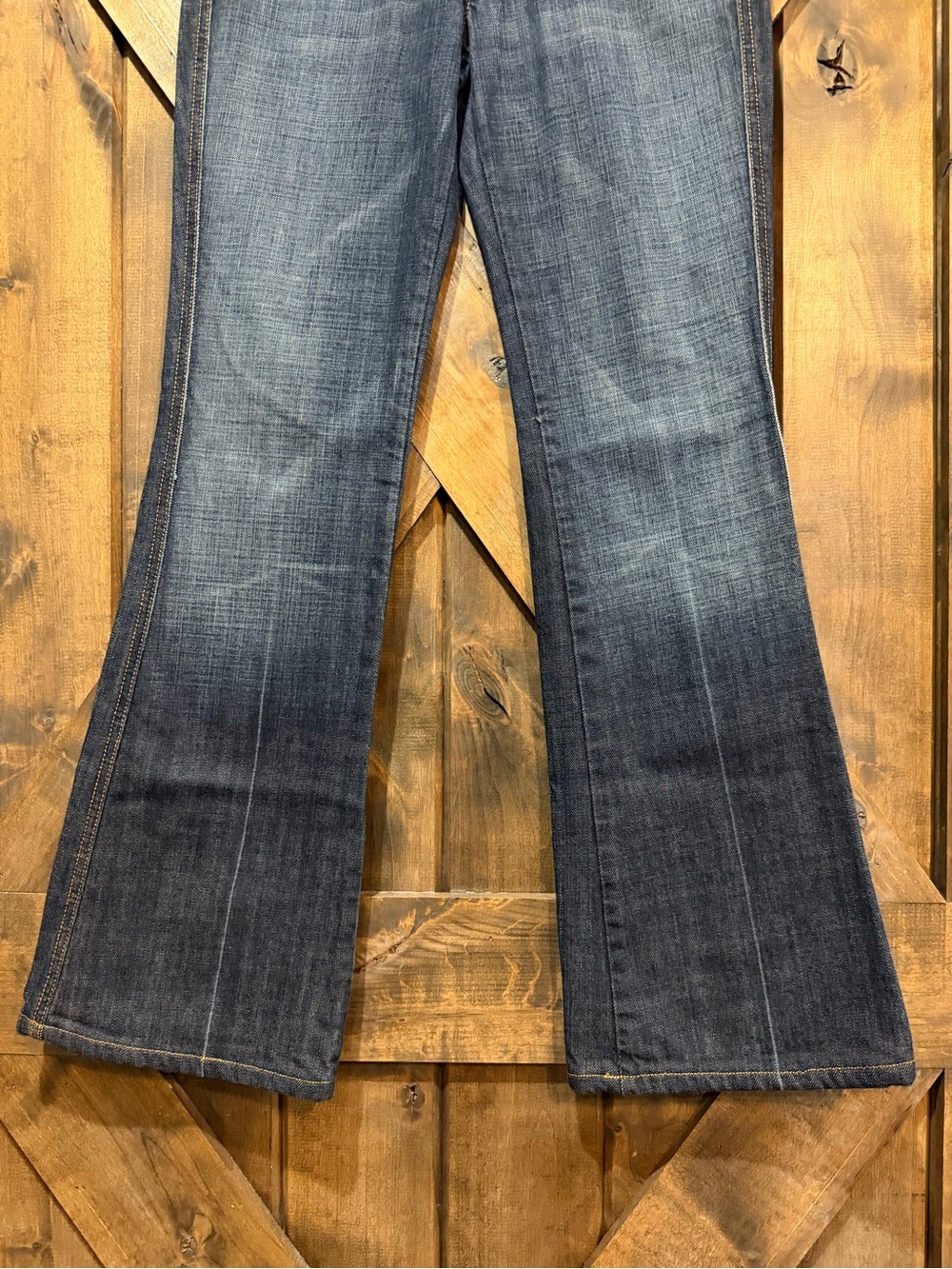 7FAMK Dark Wash A-Pocket Jeans Sz 28 - Picture 6 of 16